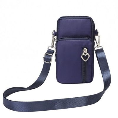 2022 Newest Women Sports Mini Square Bags Messenger Cellphone Pouch Key Wallet Arm Phone Bag Outdoor Running Pack Multi Pockets