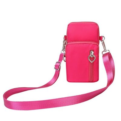 2022 Newest Women Sports Mini Square Bags Messenger Cellphone Pouch Key Wallet Arm Phone Bag Outdoor Running Pack Multi Pockets