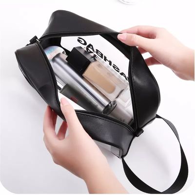 Transparent Waterproof Travel Wash Bag Hanging Makeup Storage Pouch