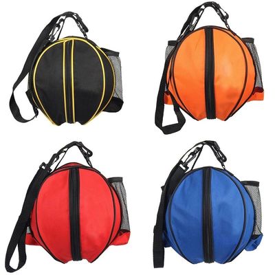 Factory Price Portable Sport Ball Shoulder Bag Football Volleyball Storage Backpack Handbag Round Shape Shoulder Strap Knapsacks