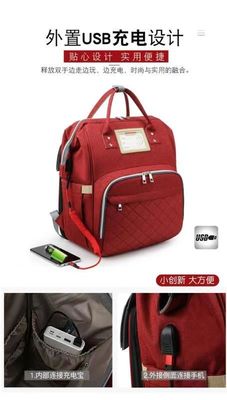 Moisture Proof Mommy Diaper Bag 600D multifunctional mommy bag