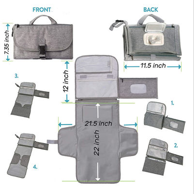 Convenient Multifunctional Neonatal Travel Diaper Pad Nappy Change Mat