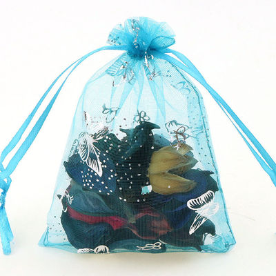 Christmas Promotional Drawstring Bag Personalized Organza Drawstring Pouches