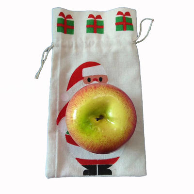 Custom Small Fleece Drawstring Bag For Gift Eco Friendly