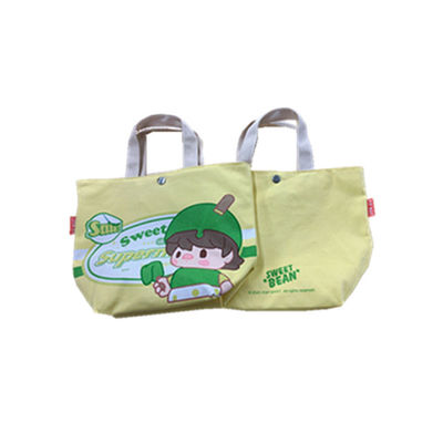 Custom Cotton Canvas Tote Bags Reusable 10oz Foldable Shopping Bag 100% Cotton