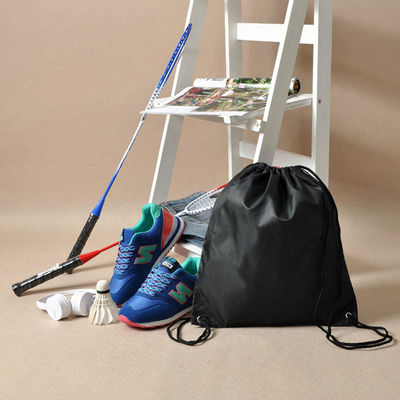 Gym Storage Nylon Drawstring Bag Backpack Riding Shoes Clothes Laundry Lingerie Travel Pouch