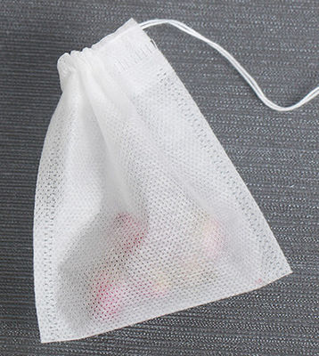 Customized  Disposable  PP Non Woven  empty    Tea  bag coffee filter pocket  Herb Loose  bag with drawstring