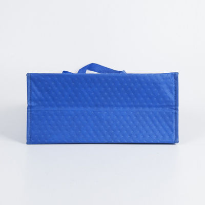 Fashion portable recyclable pp non woven cooler bag  travelling insulated food delivery  tote reusable  thermal lunch bag