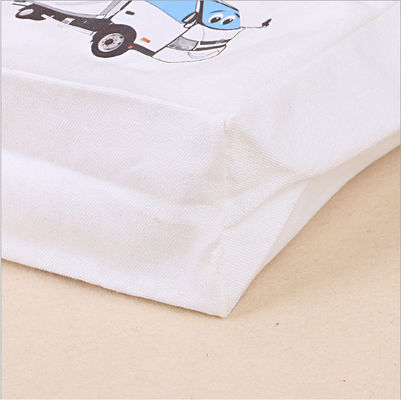 12OZ Digital Printed Eco Canvas Bags Lady Tote Shopping Bag