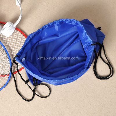 Eco Friendly Polyester Drawstring Sports Bag Small Velvet Bag For Gift Jewelry