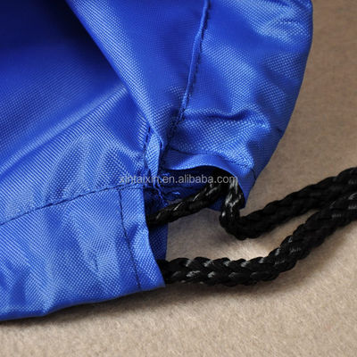 Eco Friendly Polyester Drawstring Sports Bag Small Velvet Bag For Gift Jewelry