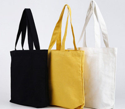 Amazon hot  simply design natural Cotton Tote Bag  lightweight Reusable Grocery Shopping Cloth Bags Suitable for DIY, Gift