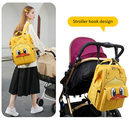 420d Waterproof Mommy Diaper Bag With Foldable Crib Anti Theft