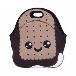 Fashion Neoprene Insulated Tote Lunch Bag For Kids Waterproof Cooler Tote Bag