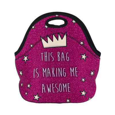 Custom Neoprene School Lunch Bag For Keeping Food Warm
