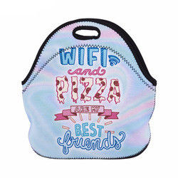 Custom Neoprene School Lunch Bag For Keeping Food Warm