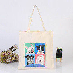 ODM Foldable Eco Canvas Bags Cotton Canvas Tote Shopper Bag