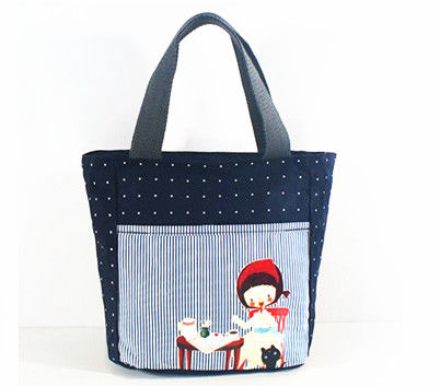 Recycle Organic Eco Canvas Bags Travel Tote Bags Gravure Printing