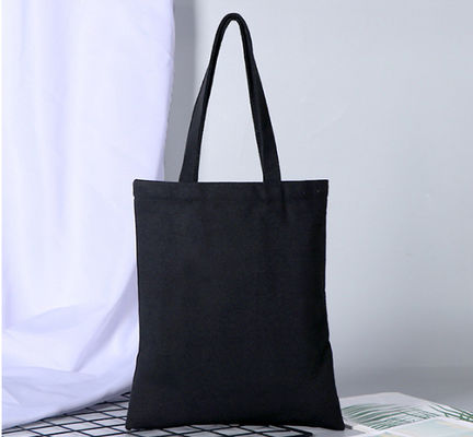 White Navy Eco Canvas Bags Shopping Tote Bag For School Kids