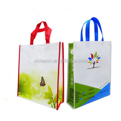 OEM high quality non woven shopping handbag, shopping bag woven,shopping bag handle