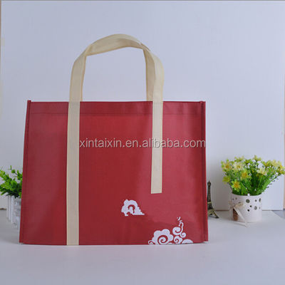 OEM high quality non woven shopping handbag, shopping bag woven,shopping bag handle