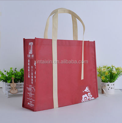 OEM high quality non woven shopping handbag, shopping bag woven,shopping bag handle