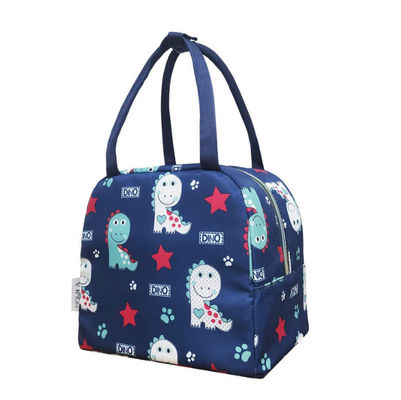 Hot selling  portable canvas  insulated  bag reusable  cooler bag waterproof  lunch bag  tote kids cooler  for food delivery