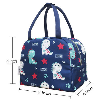 Hot selling  portable canvas  insulated  bag reusable  cooler bag waterproof  lunch bag  tote kids cooler  for food delivery