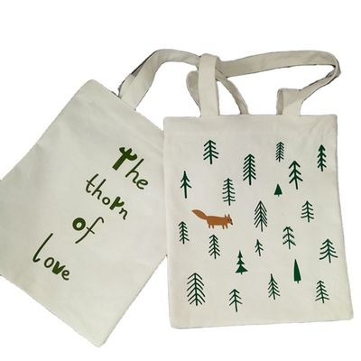 Factory price high quality  6oz 8oz 10oz 12oz   canvas shopping  bag  cotton  tote reusable handbag kids school bag