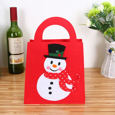 20*28cm Felt Tote Bag Cartoon DIY Designer Christmas Handbags