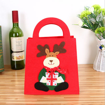 20*28cm Felt Tote Bag Cartoon DIY Designer Christmas Handbags