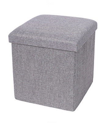 Satin folding storage box chair