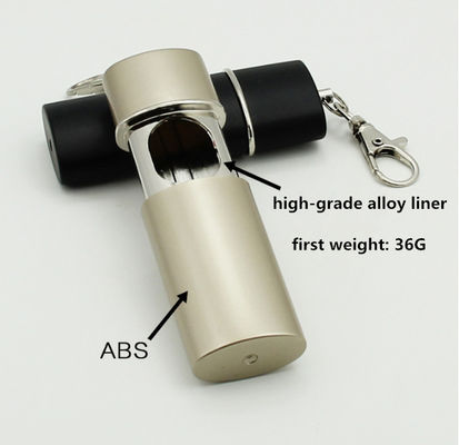 Mini Aluminum alloy Portable Pocket Ashtray With Cover Custom Logo