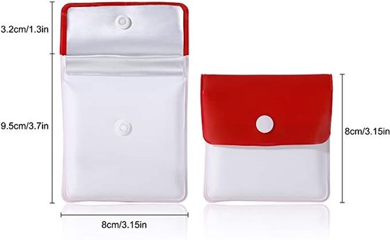 OEM EVA Pocket Ashtray Portable PVC Cigarette Ash Pouch Compact Fireproof Odorless