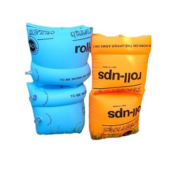 Kids Swimming Arm Ring Foldable PVC Inflatable Float Air Sleeves Circle