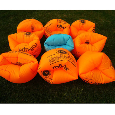 Kids Swimming Arm Ring Foldable PVC Inflatable Float Air Sleeves Circle
