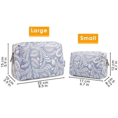 Customized Soild Pattern Cosmetic Bag Organizer Waterproof