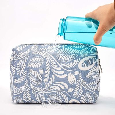 Customized Soild Pattern Cosmetic Bag Organizer Waterproof