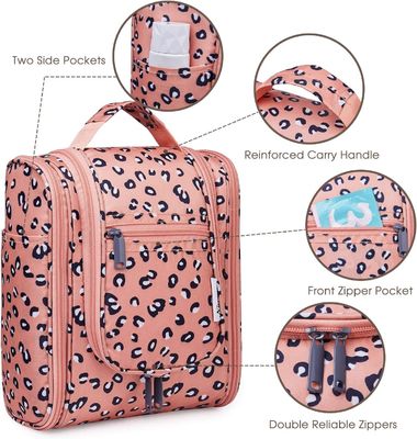 Polyester Travel Storage Toiletry Cosmetic Bag Organizer For Women Men
