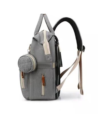 Multi Function Mommy Diaper Backpack With Changing Bed Infant Baby Diaper Bag