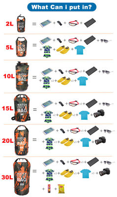 China factory cross-border wholesale outdoor waterproof bag diving bag PVC waterproof bag large capacity good storage