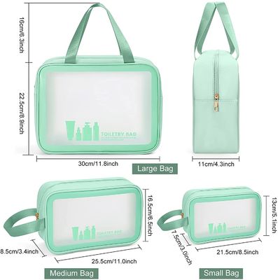 Toiletry Bag for Women Men,  Waterproof Makeup Cosmetic Bag Travel Organizer for Accessories