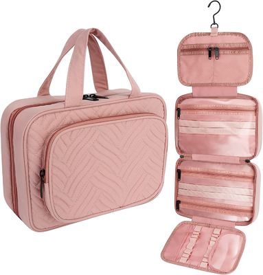 Portable Travel Black Makeup Cosmetic Case Bag Cosmetic Bag Makeup Toiletry Bag Travel Organizer