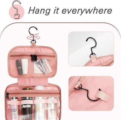 Portable Travel Black Makeup Cosmetic Case Bag Cosmetic Bag Makeup Toiletry Bag Travel Organizer