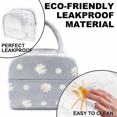 Cooler Cute Insulated Tote Lunch Bags Keep Food Fresh For Travel School Picnic