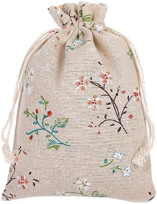 Cotton Drawstring Bags Jewelry Pouches Wedding Favors Bag For Christmas Party