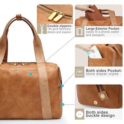 Large Capacity Multiple Diaper Bag Tote Hospital Bag Essentials For Mom