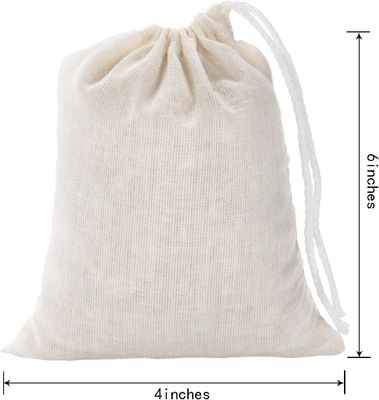 Factory Direct Supply Custom Multipurpose Different Size Cotton Storage Bags promotional drawstring bags