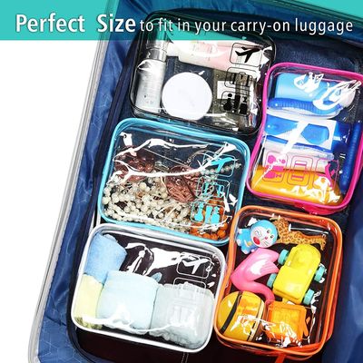 Waterproof and Shockroof Clear Cosmetic Makeup Bags for Women Men
