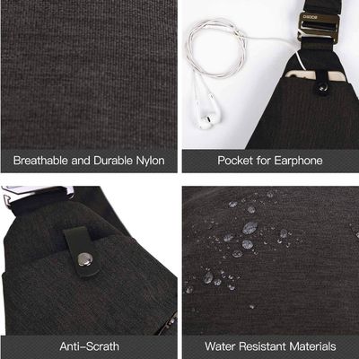Lightweight Waterproof Anti Theft Crossbody Shoulder Bag For Men And Women